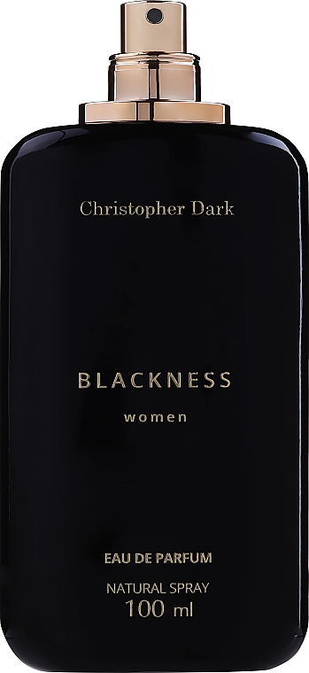 GESCHENK! Christopher Dark Blackness - Eau de Parfum (Tester ohne Kappe) — Bild N1