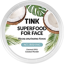 Pflegende Gesichtsmaske mit Kokos - Tink SuperFood For Face Nourishing Alginate Mask — Bild N2