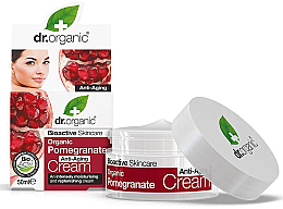 Düfte, Parfümerie und Kosmetik Anti-Aging-Gesichtscreme mit Granatapfel - Dr. Organic Bioactive Skincare Pomegranate Anti Aging Cream