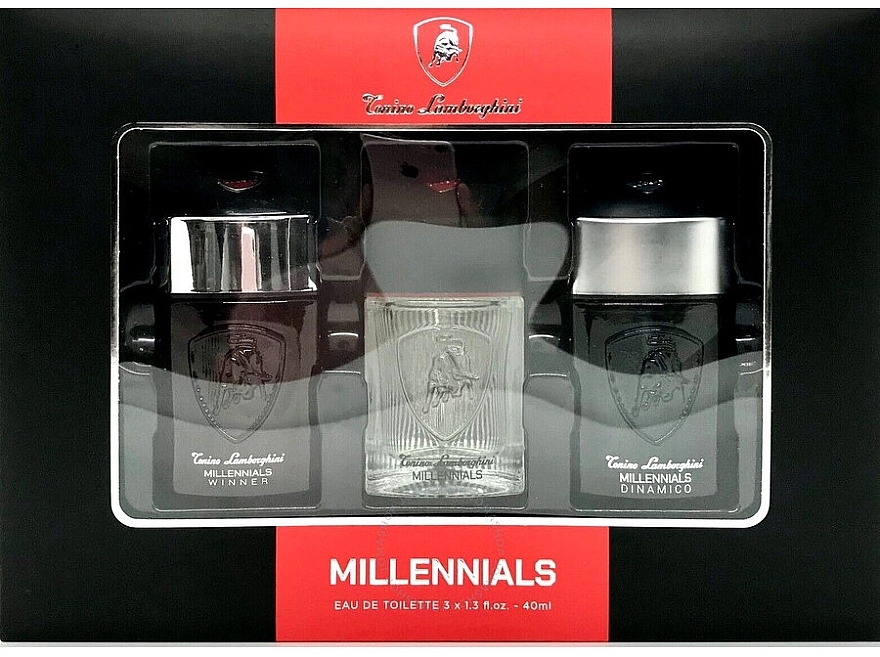 Duftset (Eau de Toilette 3x40ml)  - Tonino Lamborghini Millenials  — Bild N1