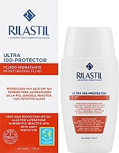 Feuchtigkeitsspendende Sonnenschutzcreme für das Gesicht - Rilastil Sun System Ultra Protective Fluid SPF 100  — Bild N4