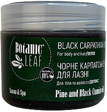Karpaten-Badeseife - Botanic Leaf Pine and Black Cumin Oil — Bild N1