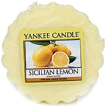Tart-Duftwachs Sicilian Lemon - Yankee Candle Sicilian Lemon Tarts Wax Melts — Bild N1