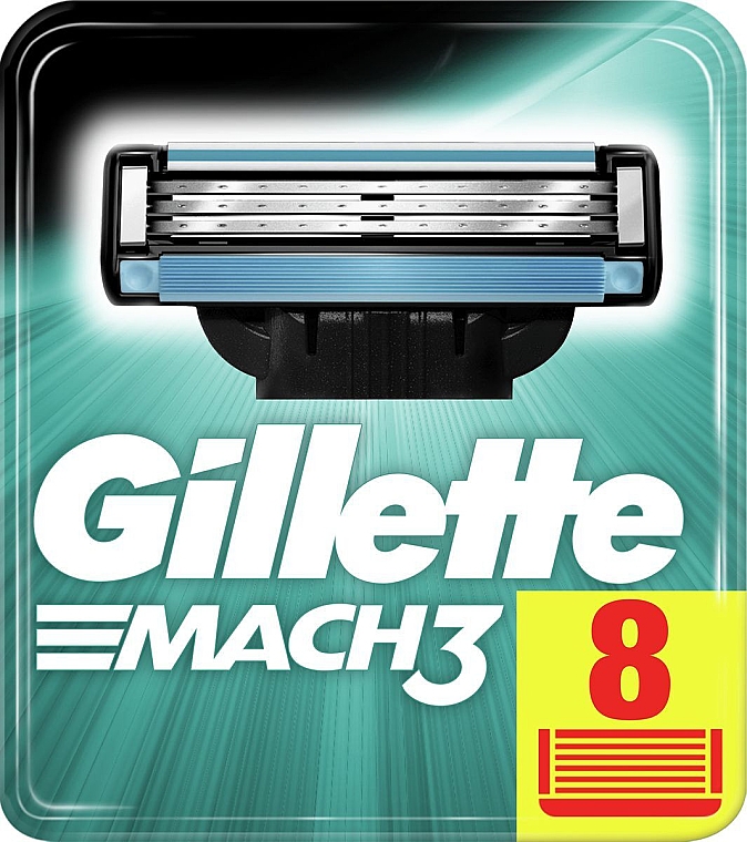 Ersatzklingen 8 St. - Gillette Mach3 — Foto N8