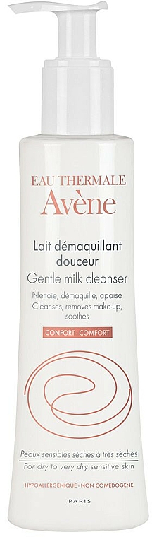 Sanfte beruhigende Gesichtsreinigunsmilch zum Abschminken für trockene bis sehr trockene und empfindliche Haut - Avene Soins Essentiels Gentle Milk Cleanser