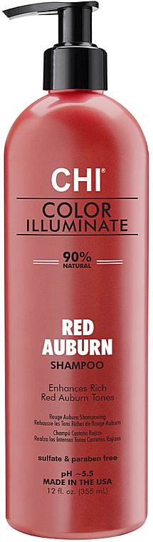 Getöntes Shampoo - CHI Color Illuminate Shampoo Red Auburn — Bild N1