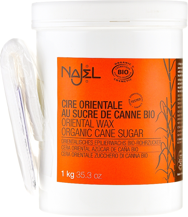 Orientalisches Zucker-Enthaarungswachs - Najel Organic Oriental Sugar Wax — Bild N3