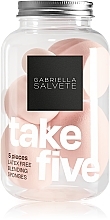 Düfte, Parfümerie und Kosmetik Make-up-Schwamm-Set 5 St. - Gabriella Salvete Blending Sponges Light Orange 