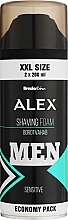Düfte, Parfümerie und Kosmetik Rasierschaum - Bradoline Alex Sensitive Shaving Foam