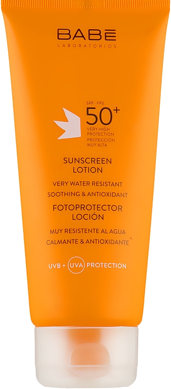 Wasserfeste Sonnenschutzlotion SPF 50+ - Babe Sun Lotion