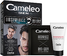 Düfte, Parfümerie und Kosmetik Anti-Grau Haarfarbe für Männer schwarz - Delia Cameleo Men Anti Grey Hair Color