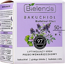 Lifting-Creme für das Gesicht mit Ginkgo - Bielenda Bakuchiol BioRetinol Lifting Cream — Bild N2