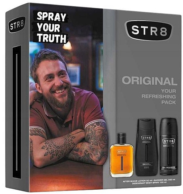 STR8 Original  - Duftset (Aromadiffusor 100ml + Refill 150ml)  — Bild N1