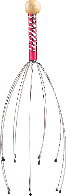 Entspannendes ayurvedisches Kopfmassagegerät rot - Deni Carte — Bild N1