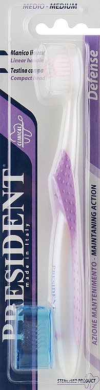 Zahnbürste mittel Defense violett - PresiDENT Medium — Bild N1
