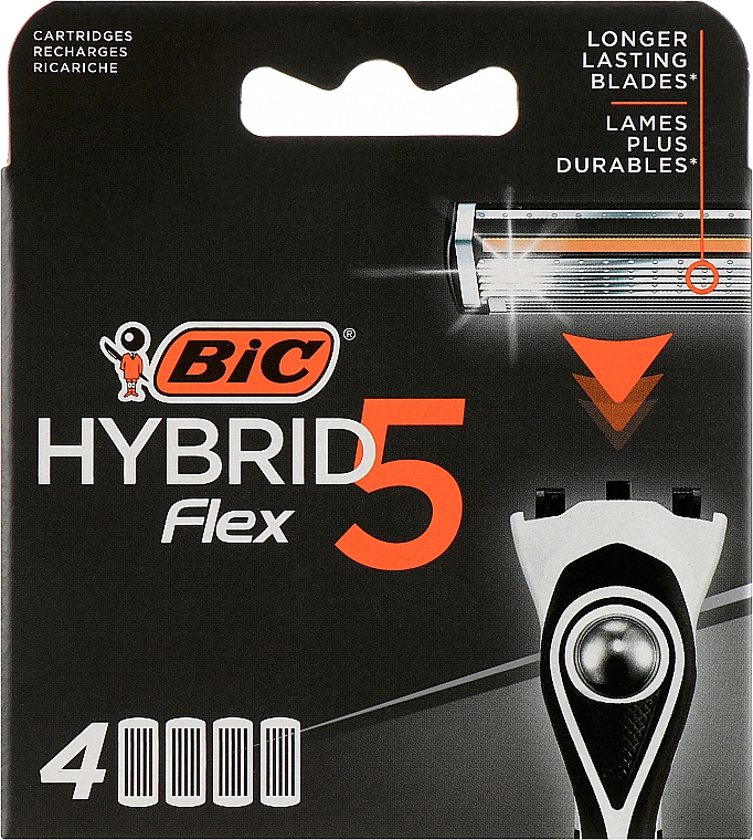 Ersatzklingen 4 St. - Bic Flex 5 Hybrid — Bild N1