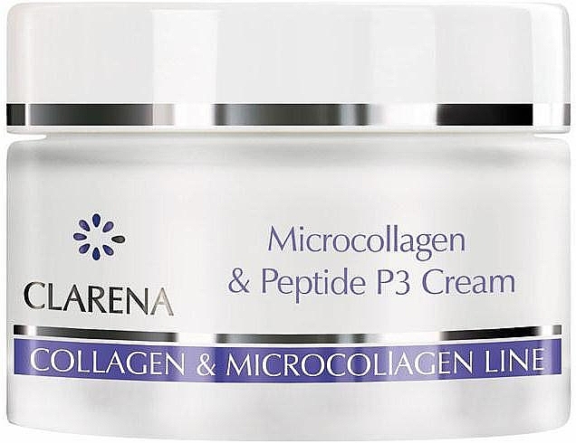 Anti-Aging Gesichtscreme mit Mikrokollagen und P3-Peptid - Clarena Microcollagen & Peptide P3 Cream — Bild N1