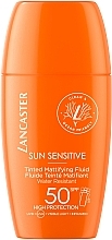 Getöntes und mattierendes Gesichtsfluid - Lancaster Sun Sensitive Tinted Mattifying Fluid SPF50 — Bild N1