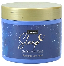 Salz-Körperpeeling mit Sheabutter und Lavendel - Sence Sleep Sea Salt Body Scrub — Bild N1