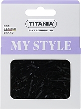 Düfte, Parfümerie und Kosmetik Elastische Haargummis schwarz 150 St. - Titania