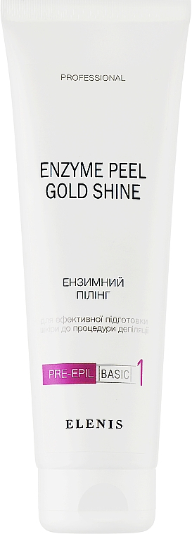 Enzym-Peeling - Elenis Pre-Epil Enzyme Peel Gold Shine — Bild N1