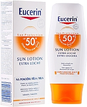 Extra leichte wasserfeste Sonnenschutzlotion für den Körper SPF 50+ - Eucerin Sun Protection Lotion Extra Light SPF50 — Bild N1