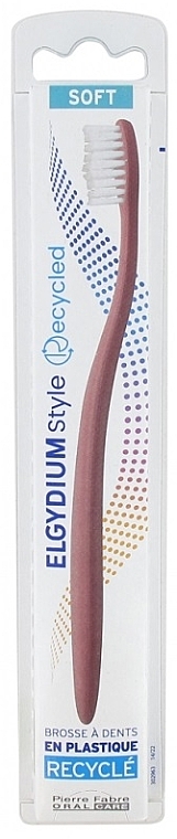 Zahnbürste Style Recycled weich rosa - Elgydium Style Recycled Soft Toothbrush — Bild N1