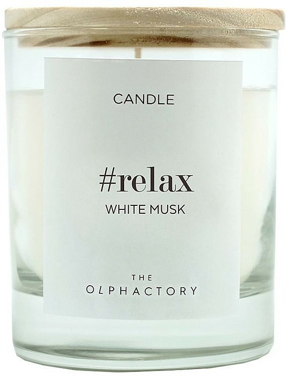 Duftkerze im Glas White Musk - Ambientair The Olphactory Relax White Musk — Bild N2