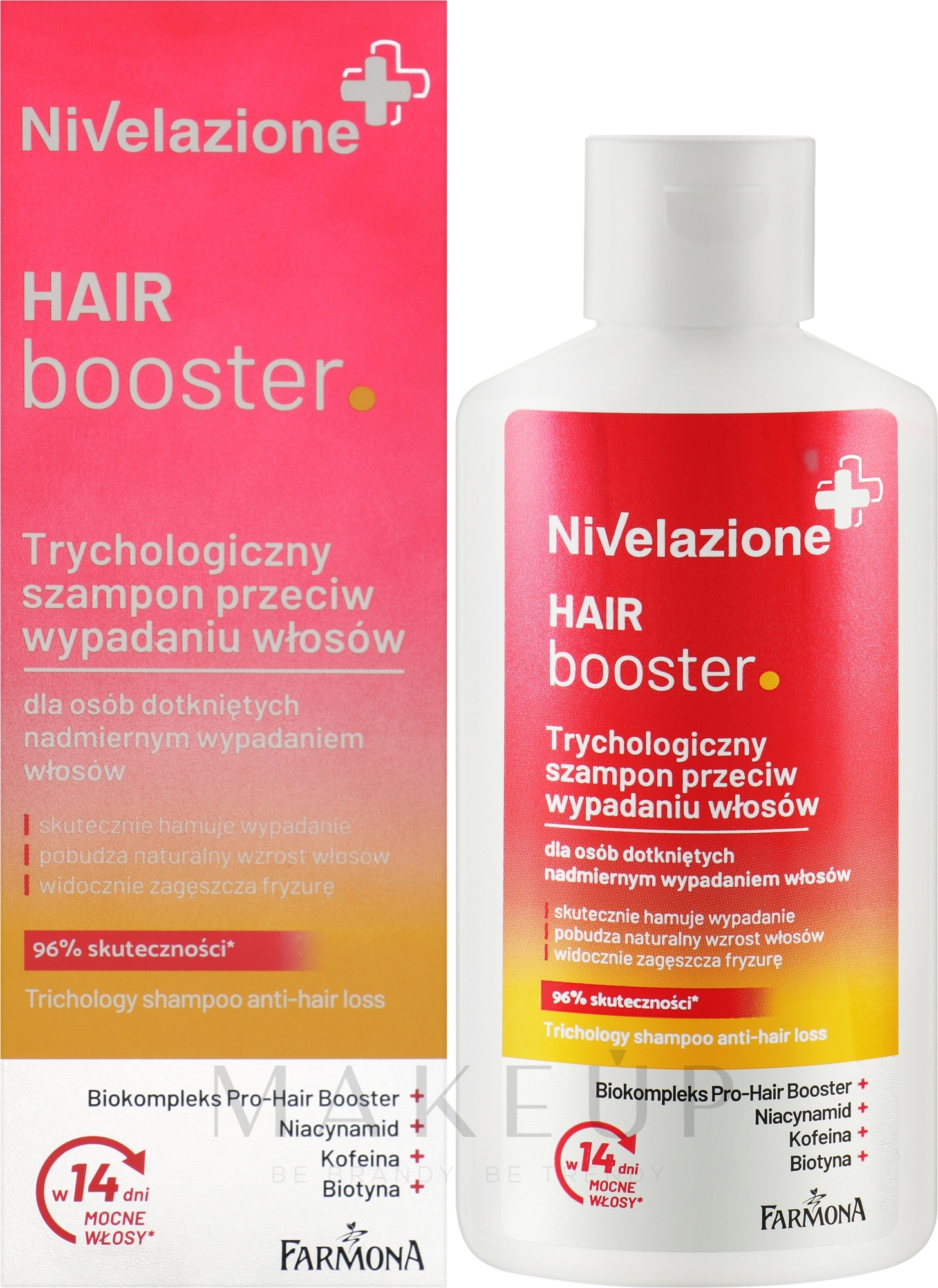 Trichologisches Shampoo gegen Haarausfall - Farmona Nivelazione Hair Booster Trichological Anti-Hair Loss Shampoo — Bild 100 ml