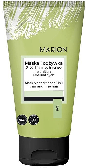 2in1 Maske-Conditioner für dünnes und empfindliches Haar - Marion Basic — Bild N1