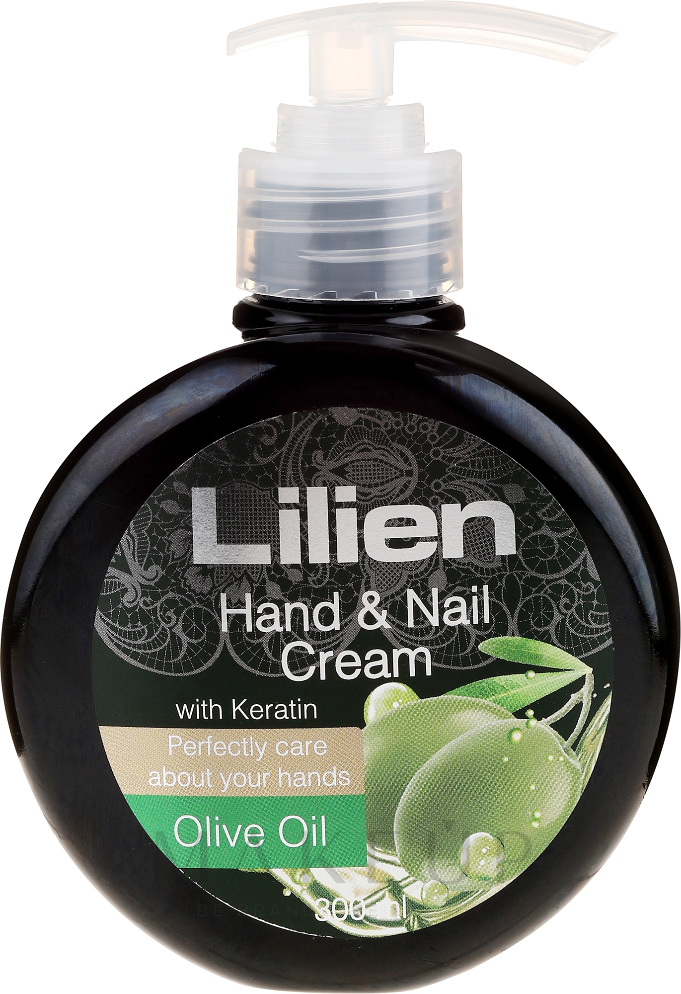 Hand- und Nagelcreme mit Olivenöl - Lilien Olive Oil Hand & Nail Cream — Bild 300 ml