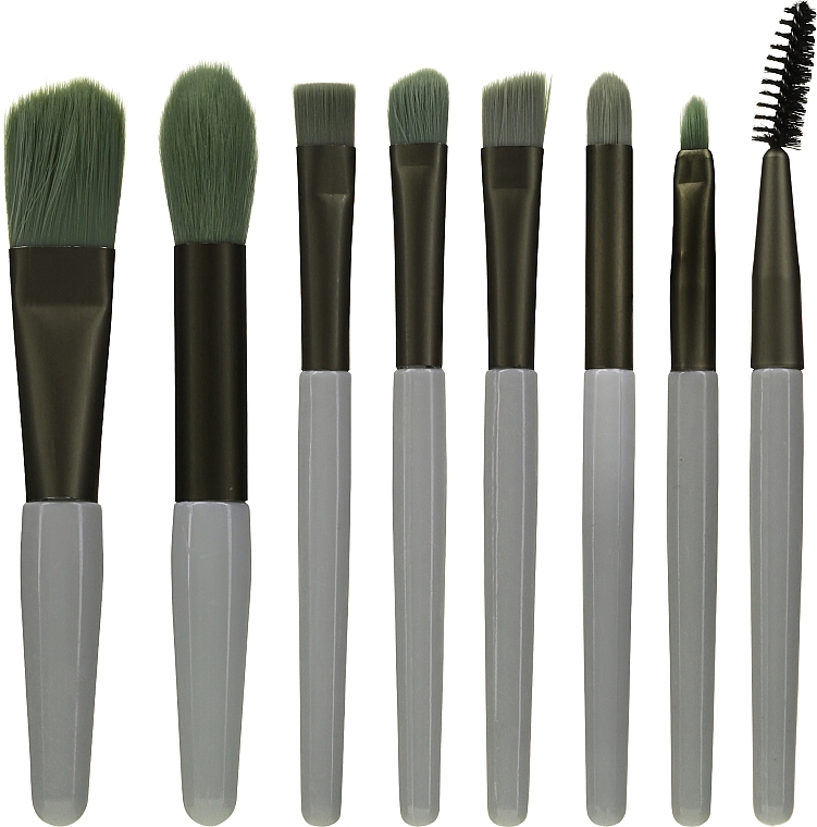 GESCHENK! Make-up-Pinsel-Set 8 St. hellblau - Lewer — Bild N2