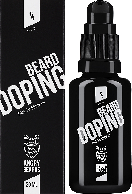 GESCHENK! Serum für Bartwuchs - Angry Beards Beard Doping — Bild N2