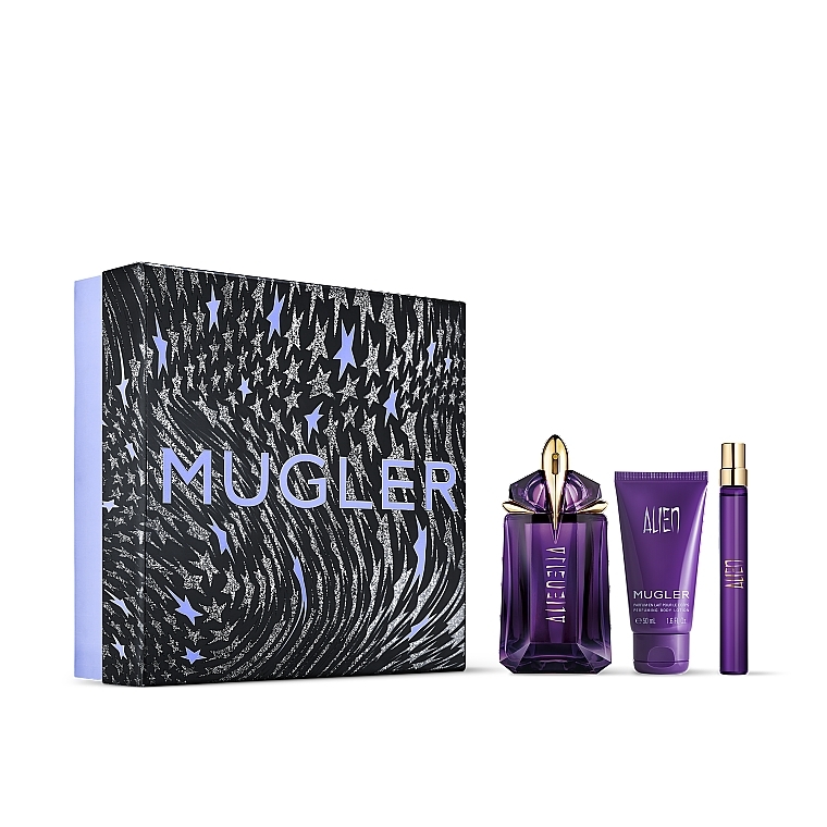 Mugler Alien - Duftspray (Eau de Parfum /60 ml + Eau de Parfum /10 ml + Körperlotion /50 ml)  — Bild N1