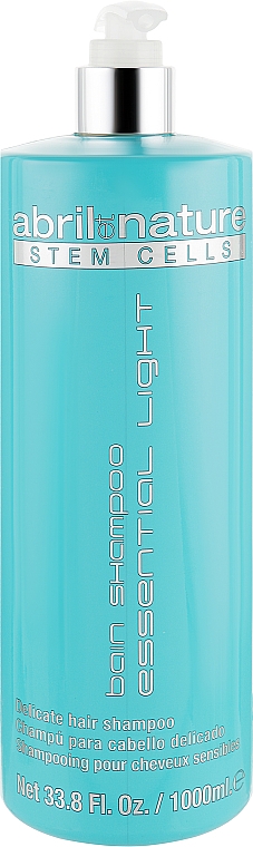 Revitalisierendes Shampoo für dünnes Haar mit Pflanzenstammzellen - Abril et Nature Stem Cells Bain Shampoo Essential Light — Bild N1