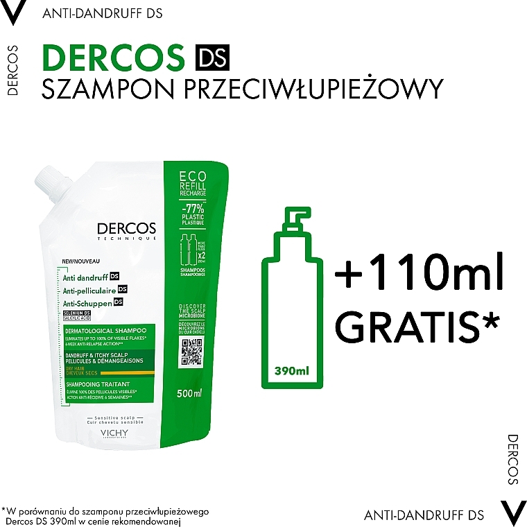 Haarshampoo - Vichy Dercos Anti-Dandruff Ds Shampoo — Bild N3