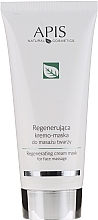Düfte, Parfümerie und Kosmetik Regenerierende Gesichtsmaske für Massage - APIS Professional Regenerating Cream Mask