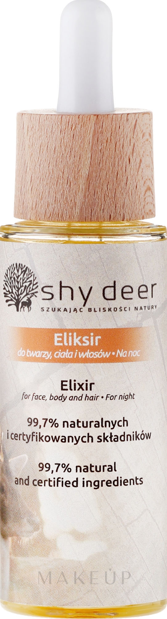 Gesichts-, Körper und Haarelixier für die Nacht - Shy Deer Elixir — Bild 30 ml