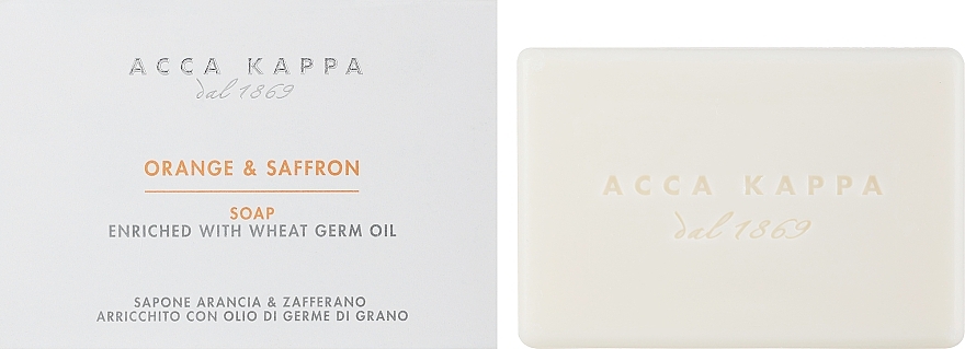 Seife Orange und Safran - Acca Kappa Orange & Saffron Soap — Bild N2