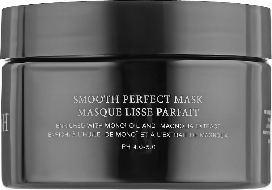 Haarmaske mit Monoi-Öl und Magnolienextrakt - Ph Laboratories Smooth Perfect Mask — Bild N2