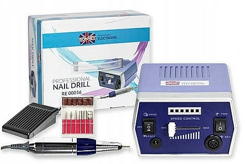 Nagelfräsmaschine RE 00016 - Ronney Profesional Nail Drill 10W — Bild N1