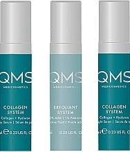 Düfte, Parfümerie und Kosmetik Gesichtspflegeset - QMS Collagen + Exfoliant Set Strong (Gesichtsserum 7mlx2 + Gesichtsfluid 7ml)