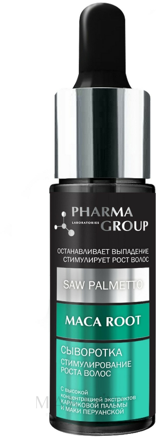 Regenerierendes Serum gegen Haarausfall zur Stimulierung des Haarwuchses - Pharma Group Laboratories (mini) — Bild 14 ml