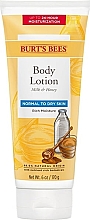 Düfte, Parfümerie und Kosmetik Pflegende Körperlotion - Burt's Bees Milk & Honey Body Lotion