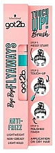 Düfte, Parfümerie und Kosmetik Fixierende Mascara zum Haarstyling - Schwarzkopf Got2b Bye Bye Flayaways Touch Up Brush