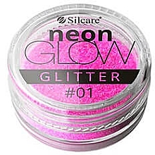 Düfte, Parfümerie und Kosmetik Glitterpuder für Nägel - Silcare Brokat Neon Glow