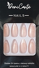 Mandelförmige Nagelspitzen, 24 St. - Deni Carte Nails 7127 — Bild N1