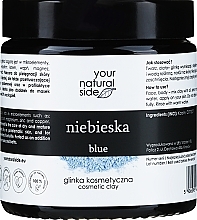 Düfte, Parfümerie und Kosmetik Natürlicher Ton blau - Your Natural Side Clays Glinka