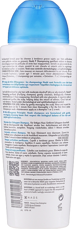 Beruhigendes Anti-Schuppen Shampoo für empfindliche und entzündete Kopfhaut - Bioderma Node P Anti-Dandruff Soothing Shampoo — Bild N2