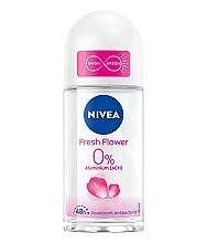 Düfte, Parfümerie und Kosmetik Deo Roll-on Antitranspirant - NIVEA Fresh Flower Deodorant Roll-On